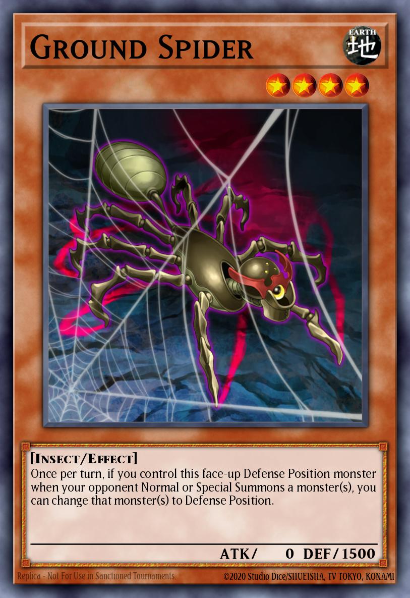 (016) YuGiOh TCG SOVR: Stardust Overdrive Single: Ground Spider Common