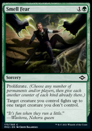(173) Magic The Gathering Modern Horizons 2 Single: Smell Fear Common