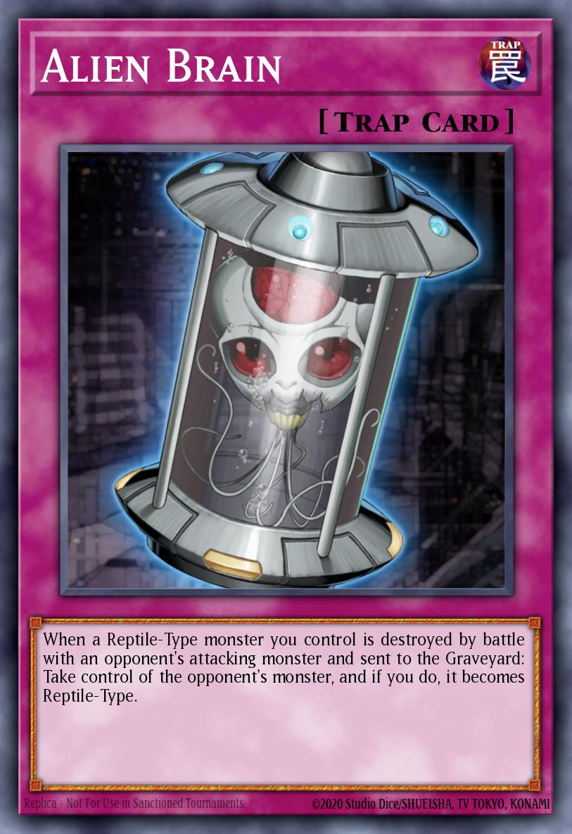 (075) YuGiOh TCG ABPF: Absolute Powerforce Single: Alien Brain Common