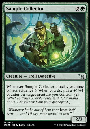 (175) Magic The Gathering Murders at Karlov Manor Single: Sample Collector Uncommon