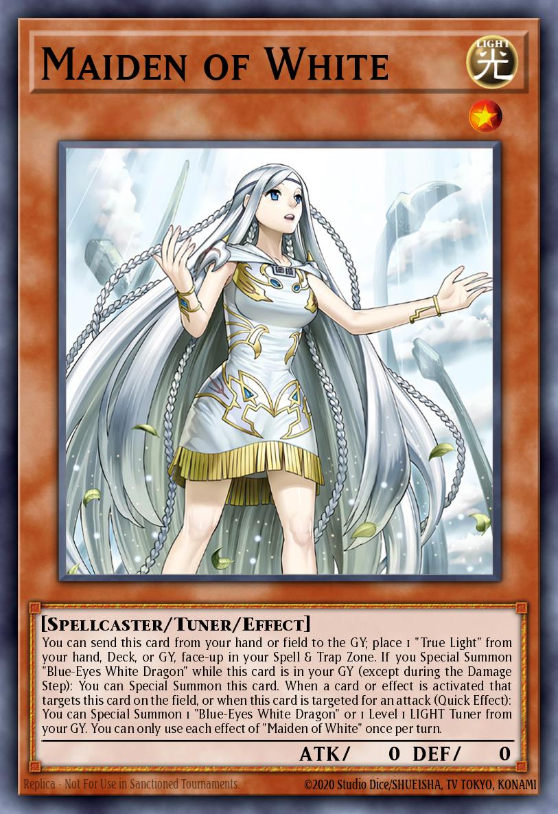 (018) YuGiOh TCG 25LP: Limited Pack World Championship 2025 Single: Maiden of White (V.4 - Secret Rare) Secret Rare
