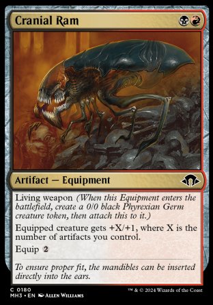 (180) Magic The Gathering Modern Horizons 3 Single: Cranial Ram Common