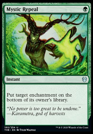 (180/254) Magic The Gathering Theros Beyond Death Single: Mystic Repeal Uncommon