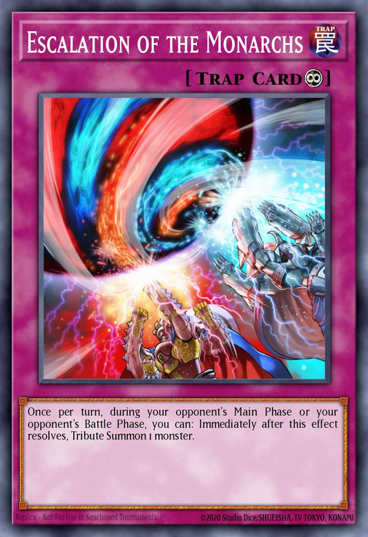(089) YuGiOh TCG PRIO: Primal Origin Single: Escalation of the Monarchs  Super Rare