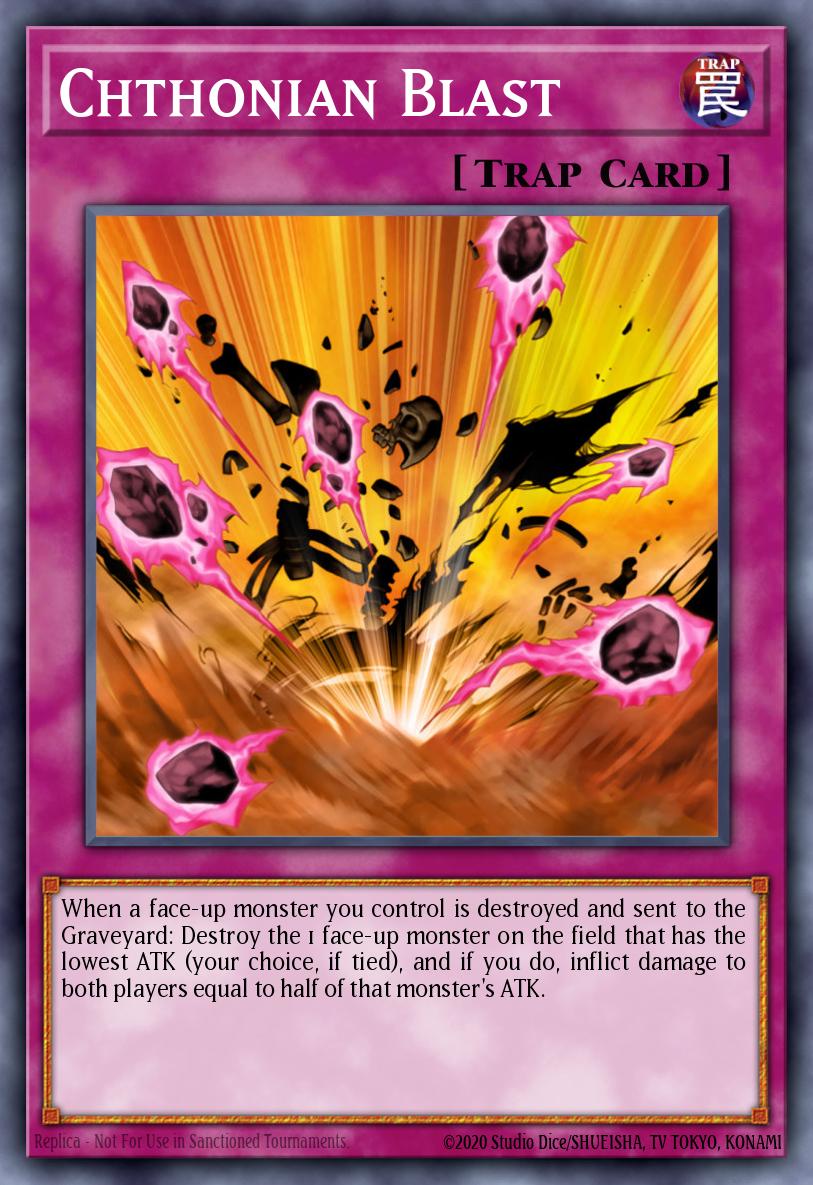 (086) YuGiOh TCG BPW2: Battle Pack 2: War of the Giants - Round 2 Single: Chthonian Blast Common