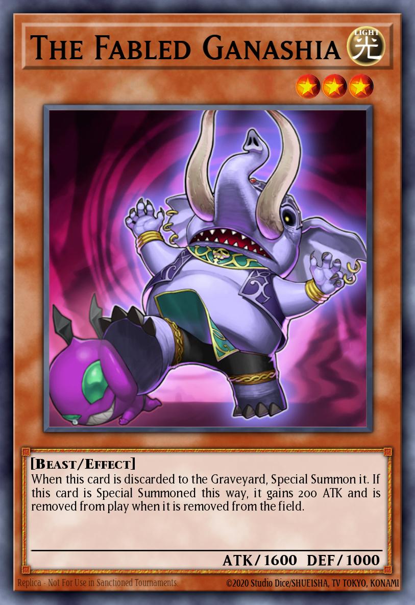 (139) YuGiOh TCG HAC1: Hidden Arsenal: Chapter 1 Single: The Fabled Ganashia (V.2 - Parallel Rare) Parallel Rare