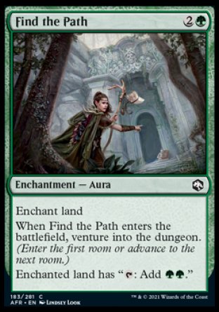 (183) Magic The Gathering Adventures in the Forgotten Realms Single: Find the Path Holo Common