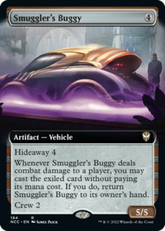 (184) Magic The Gathering Commander: Streets of New Capenna: Extras Single: Smuggler's Buggy Rare