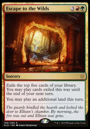 (187/269) Magic The Gathering Throne of Eldraine Single: Doom Foretold Rare