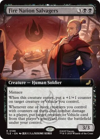 (188) Magic The Gathering Magic: The Gathering | Avatar: The Last Airbender: Eternal Single: Fire Nation Salvagers (V.2) Holo Rare
