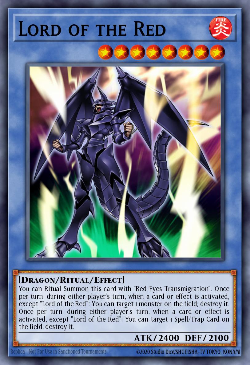 (067) YuGiOh TCG DLCS: Dragons of Legend: The Complete Series Single: Lord of the Red Common