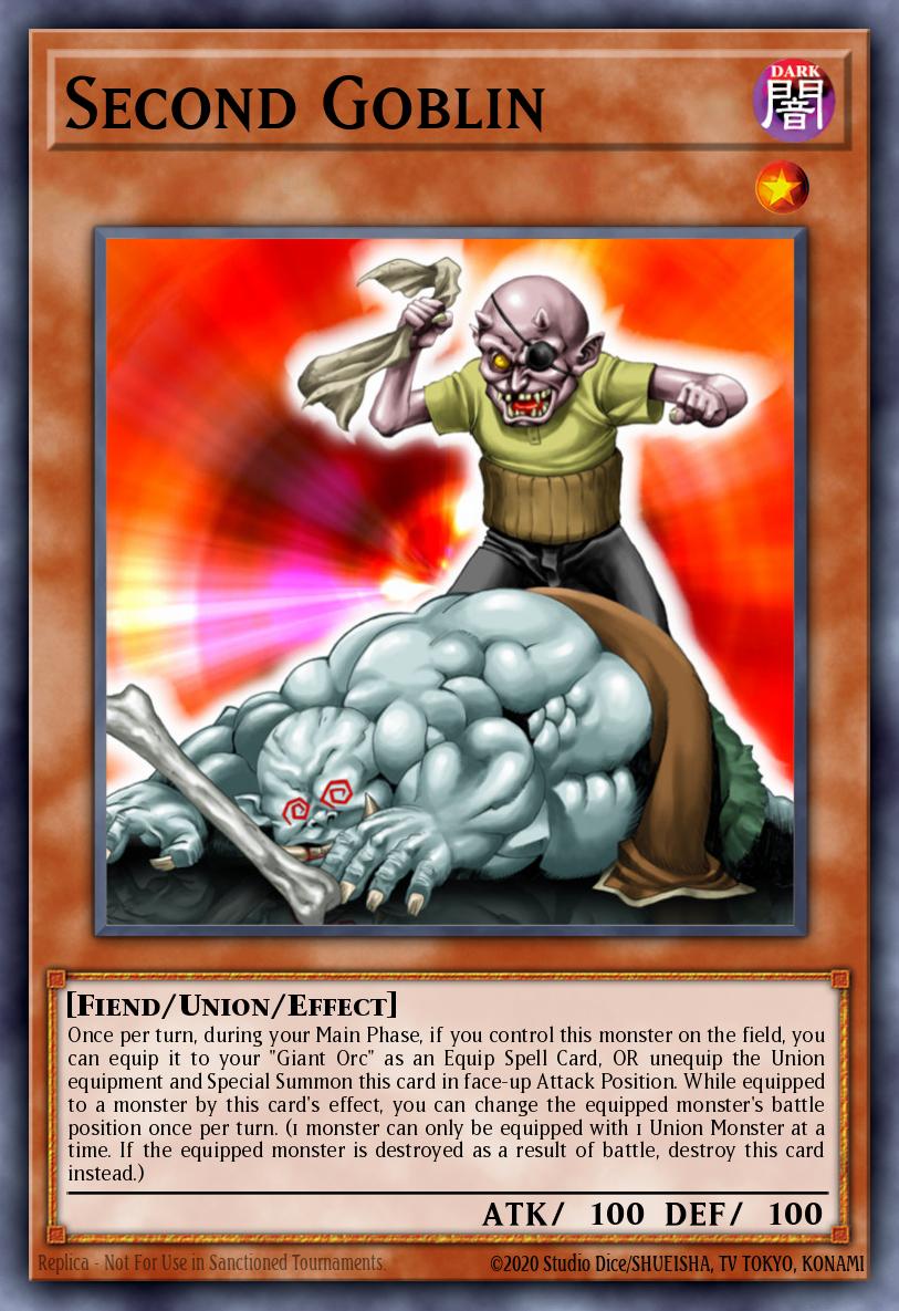 (013) YuGiOh TCG MFC: Magician's Force Single: Second Goblin Common