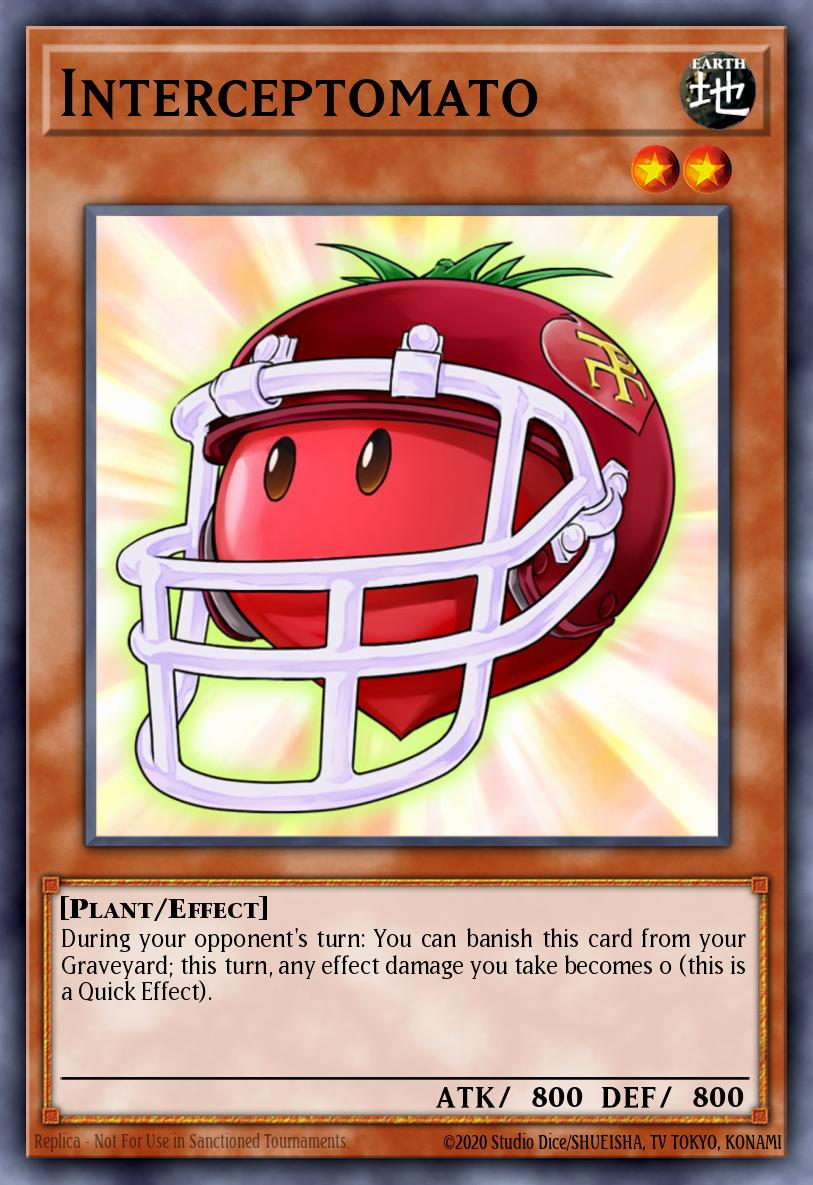 (062) YuGiOh TCG MP14: 2014 Mega-Tins Mega-Pack Single: Interceptomato Common