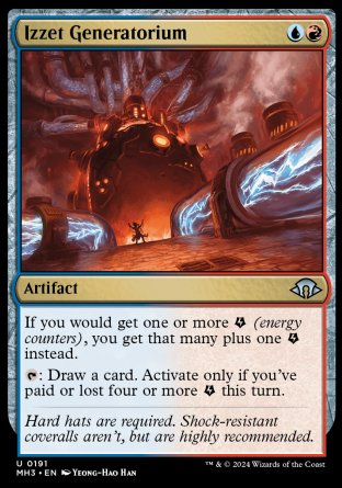 (191) Magic The Gathering Modern Horizons 3 Single: Izzet Generatorium Holo Uncommon