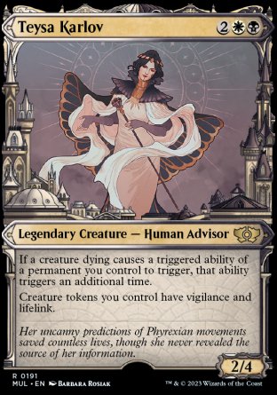 (191) Magic The Gathering Multiverse Legends Single: Teysa Karlov (V.3) Holo Rare