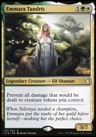 (191) Magic The Gathering Commander 2019 Single: Emmara Tandris Rare