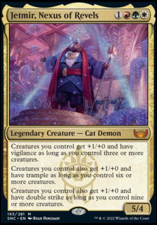 (193) Magic The Gathering Streets of New Capenna Single: Jetmir, Nexus of Revels Holo Mythic