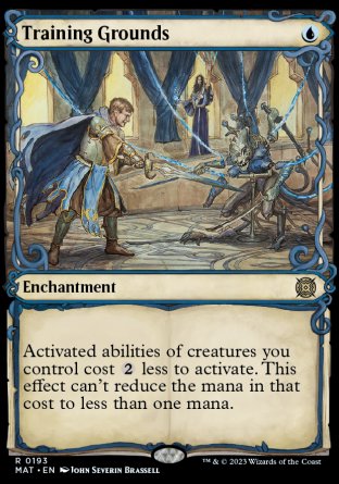 (193) Magic The Gathering March of the Machine: The Aftermath: Extras Single: Training Grounds (V.4) Holo Rare