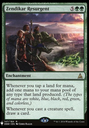 (147) Magic The Gathering The List Single: Zendikar Resurgent Rare