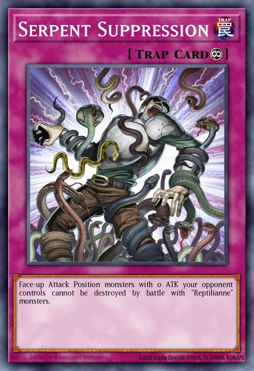 (066) YuGiOh TCG ABPF: Absolute Powerforce Single: Serpent Suppression Common