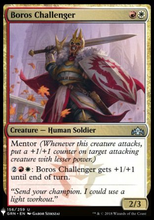 (156) Magic The Gathering The List Single: Boros Challenger Uncommon