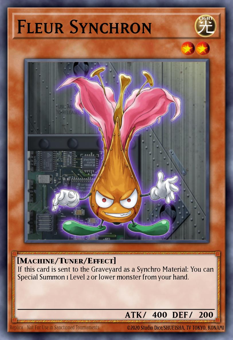 (042) YuGiOh TCG PHRE: Phantom Revenge Single: Fleur Synchron Rare