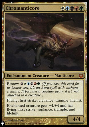 (144) Magic The Gathering The List Single: Chromanticore Mythic