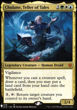 (326) Magic The Gathering The List Single: Chulane, Teller of Tales Mythic