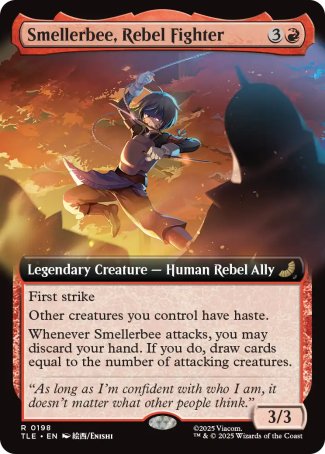 (198) Magic The Gathering Magic: The Gathering | Avatar: The Last Airbender: Eternal Single: Smellerbee, Rebel Fighter (V.2) Rare