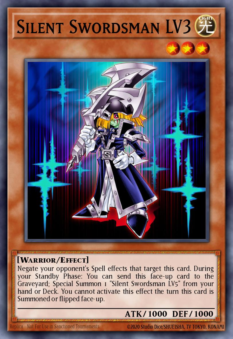 (033) YuGiOh TCG LCYW: Legendary Collection 3: Mega Pack Single: Silent Swordsman LV3 Common