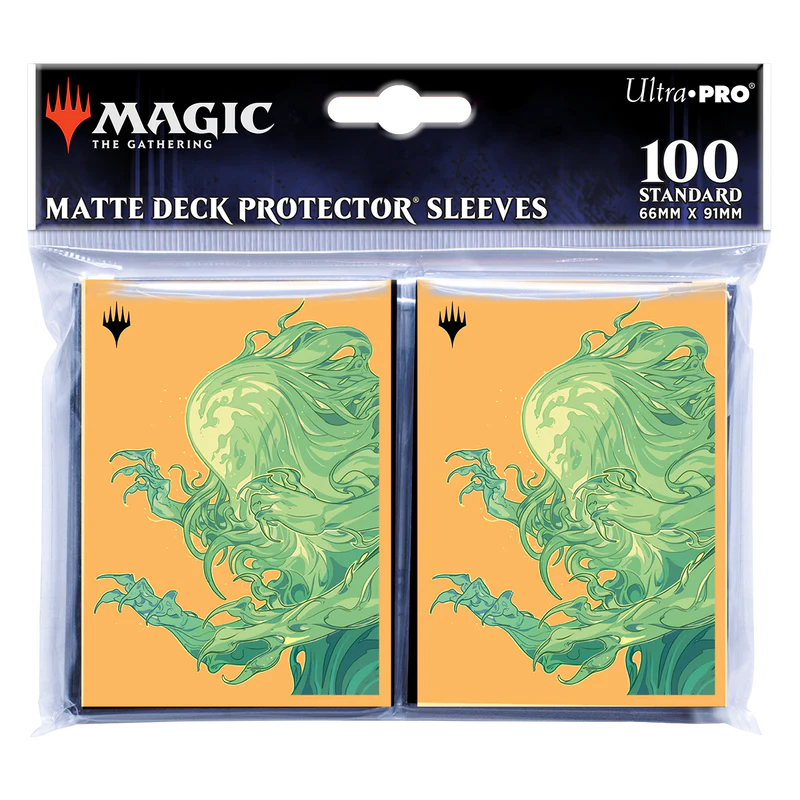 Magic the Gathering: Ultra Pro Matte Deck Protector Sleeves 100ct - Commander Masters - Omnath, Locus of Mana