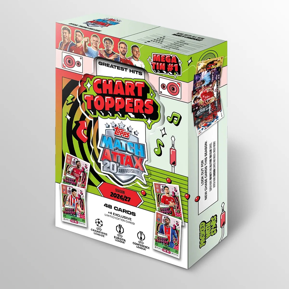 Topps - UCC Match Attax 2026/27 Mega Tins - Chart Toppers