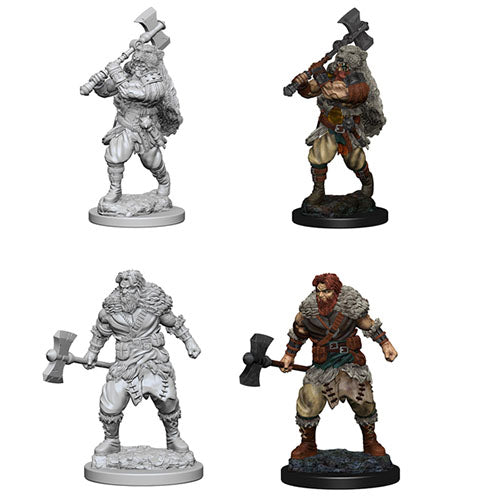 WizKids - D&D Nolzurs Marvelous Miniatures: Human Male Barbarian - Wave 1