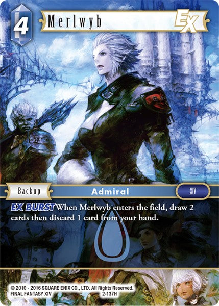 (137) Final Fantasy TCG Opus II Single: Merlwyb (2-137) Holo Hero
