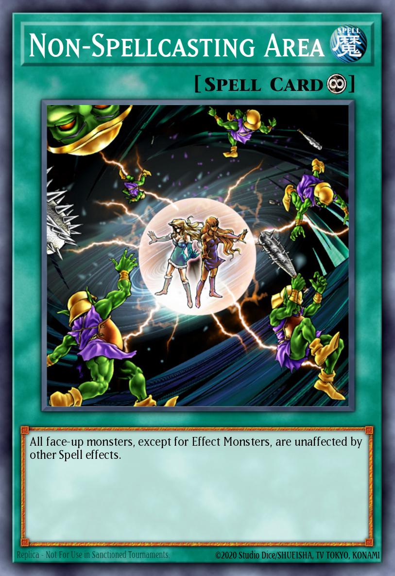 (EN043) YuGiOh TCG DCR: Dark Crisis Single: Non-Spellcasting Area (V.2 - Common) Common