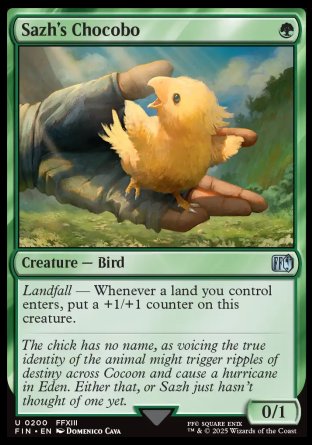 (200) Magic The Gathering Magic: The Gathering - FINAL FANTASY Single: Sazh's Chocobo Uncommon