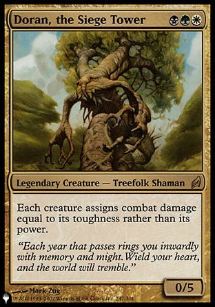 (247) Magic The Gathering The List Single: Doran, the Siege Tower Rare