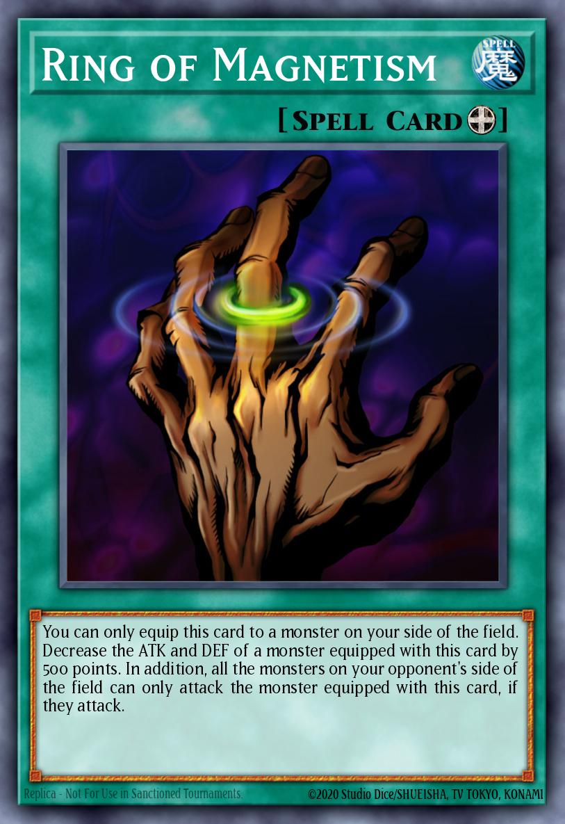 (082) YuGiOh TCG DB2: Dark Beginning 2 Single: Ring of Magnetism Rare