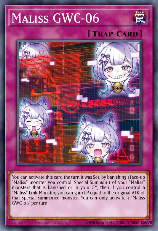 (128) YuGiOh TCG MP25: 2025 Mega-Pack Tin Single: Maliss C GWC-06  Secret Rare