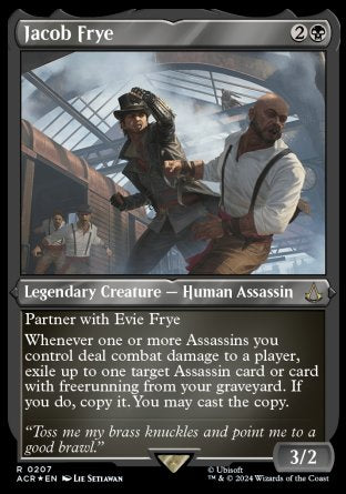 (207) Magic The Gathering Universes Beyond: Assassin's Creed: Extras Single: Jacob Frye (V.2) Holo Rare