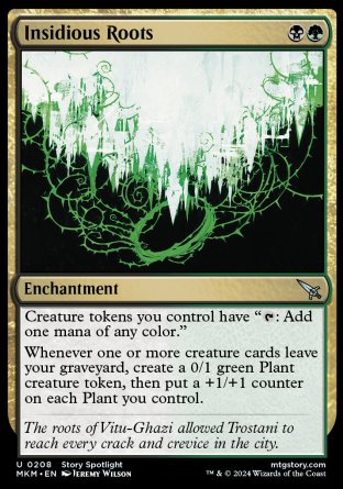 (208) Magic The Gathering Murders at Karlov Manor Single: Insidious Roots Uncommon