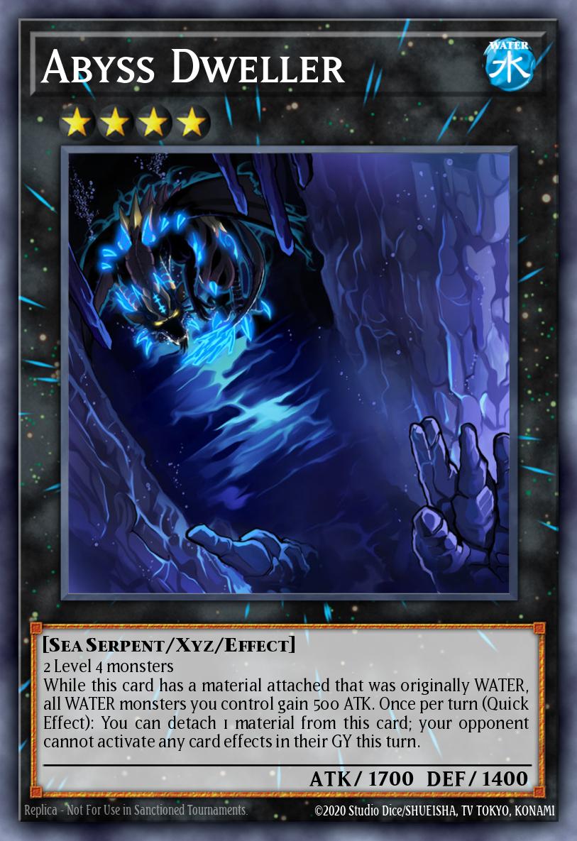 (033) YuGiOh TCG RA02: 25th Anniversary Rarity Collection II Single: Abyss Dweller (V.1 - Super Rare)  Super Rare