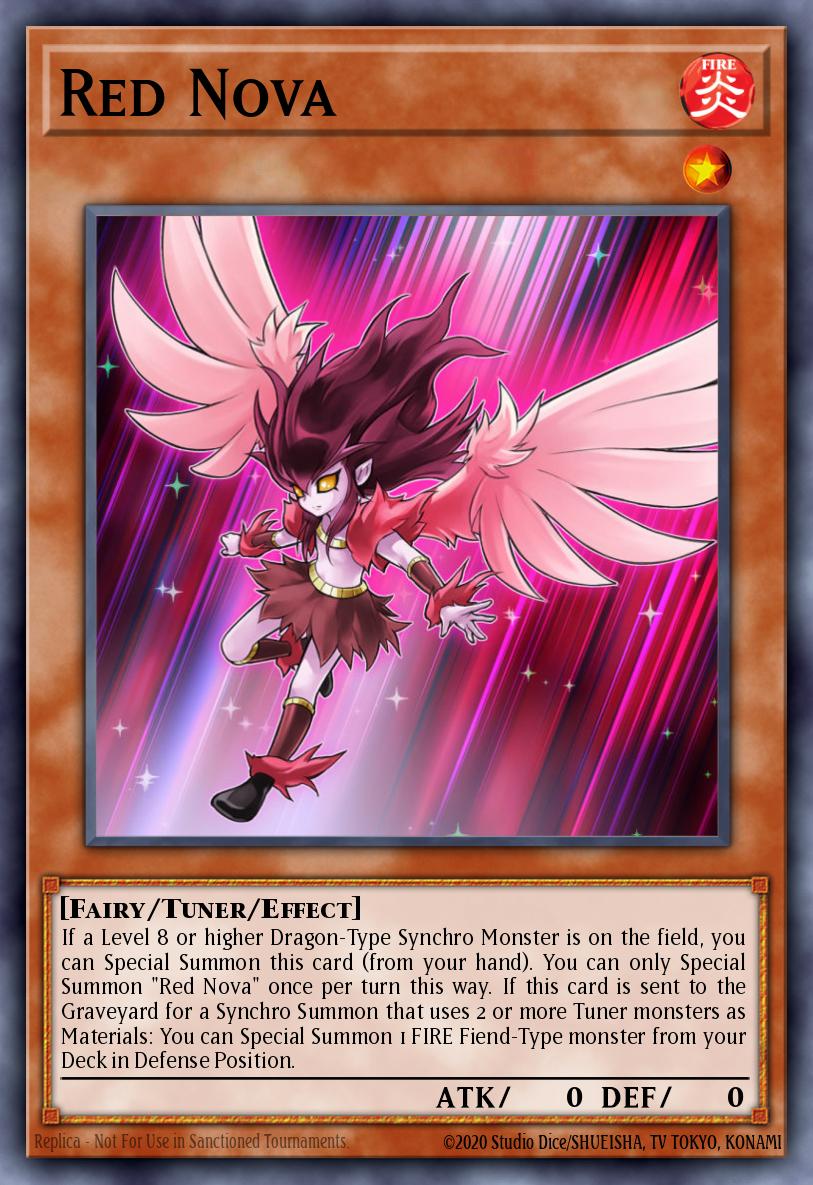 (113) YuGiOh TCG DLCS: Dragons of Legend: The Complete Series Single: Red Nova Common