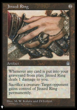(000) Magic The Gathering The List Single: Jinxed Ring Rare