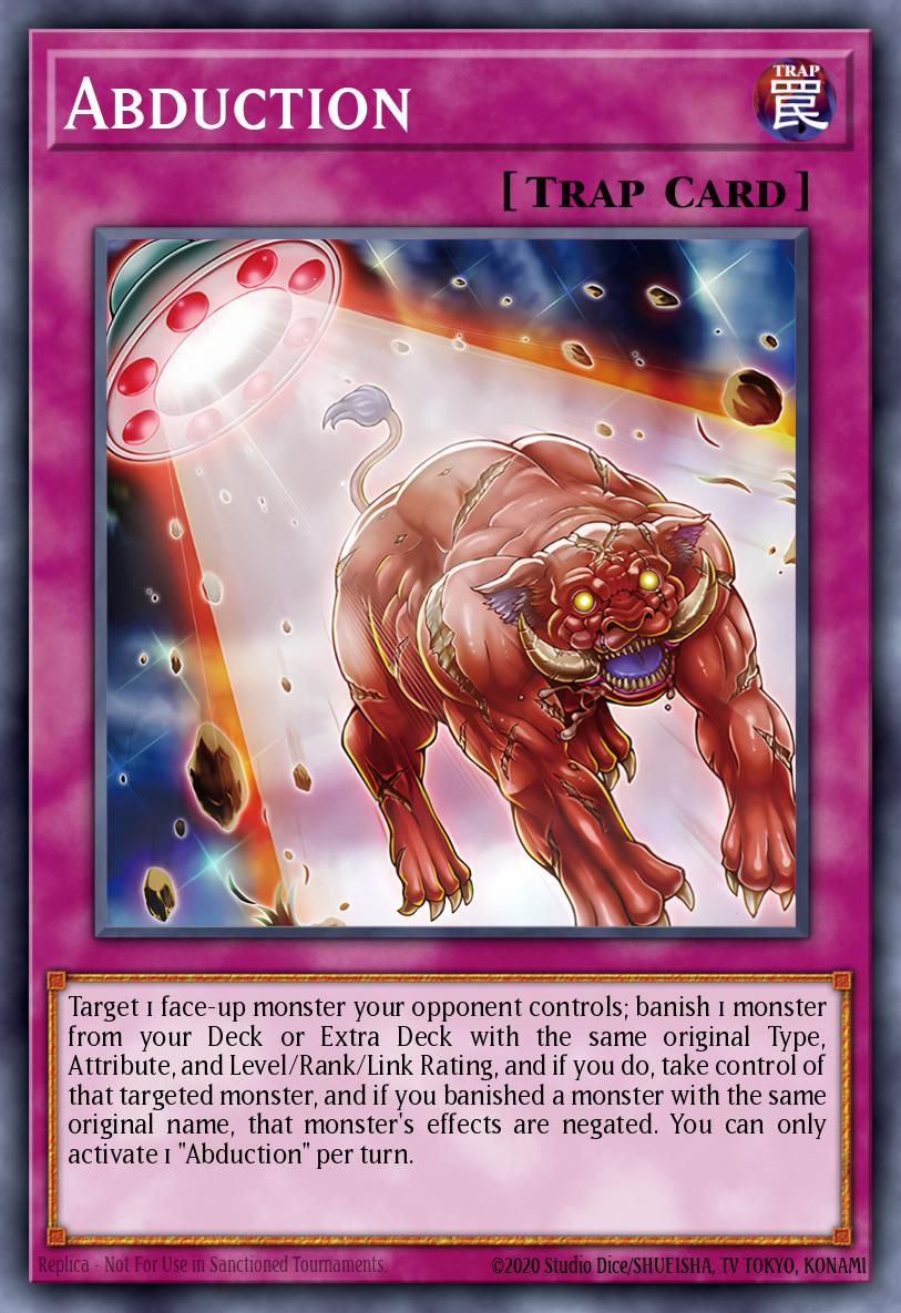 (080) YuGiOh TCG ALIN: Alliance Insight Single: Abduction Super Rare