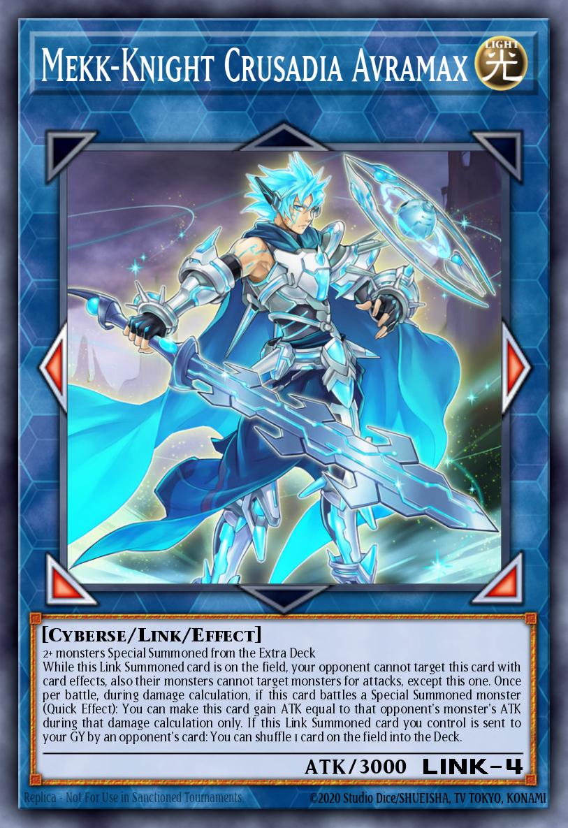 (071) YuGiOh TCG MP20: 2020 Tin of Lost Memories Mega Pack Single: Mekk-Knight Crusadia Avramax Ultra Rare