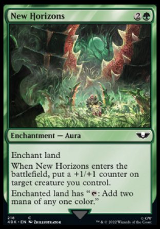 (218) Magic The Gathering Universes Beyond: Warhammer 40000 Single: New Horizons Common