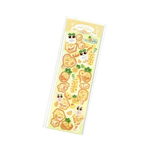 Cartoon Animal Decorative Stickers: Pineapple Ice