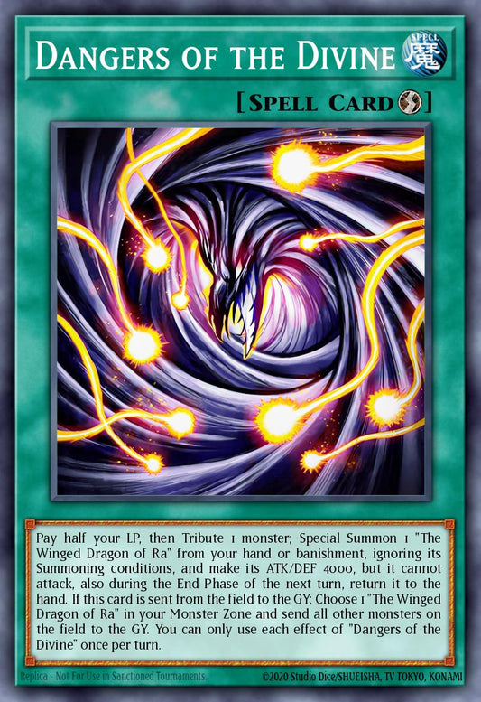 (008) YuGiOh TCG MZTM: Maze of the Master Single: Dangers of the Divine  Rare