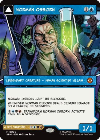 (220) Magic The Gathering Magic: The Gathering | Marvel's Spider-Man: Extras Single: Norman Osborn // Green Goblin Mythic